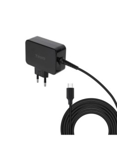Tooq Cargador portatil GAN USB-C PD 65W Negro