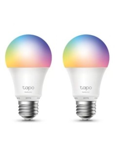 Bombilla Inteligente TP-Link Tapo L530E/ Casquillo E27 / 8.7W/ 806 Lúmenes/ 2500 - 6500K/ Pack 2