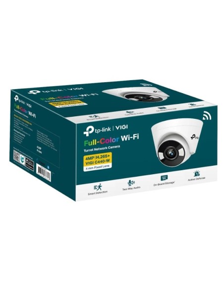 VIGI Cámara IP Turret C440-W 4MP Plástico FColor W