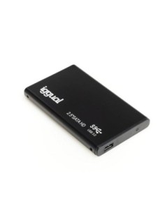 iggual Caja externa aluminio SSD 2'5" SATA USB 3'0 2