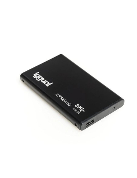iggual Caja externa aluminio SSD 2'5" SATA USB 3'0