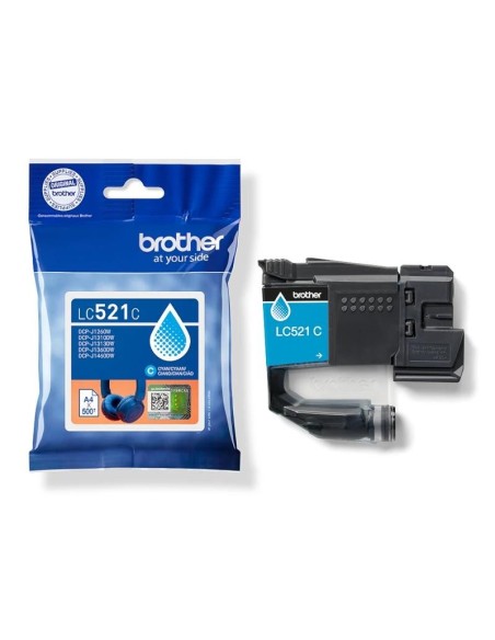 Brother Cartucho LC521C Cian