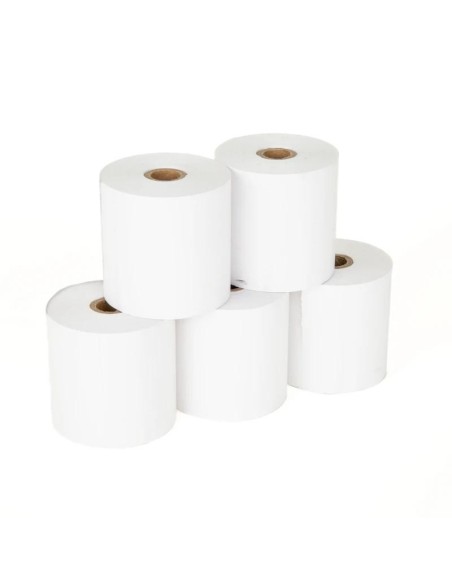 iggual Pack 5 rollos papel térmico sin BPA 57X57mm