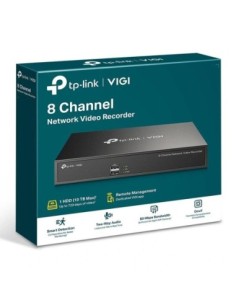 VIGI Grabador IP NVR1008H Rack 01 HDD 08 Canales 2