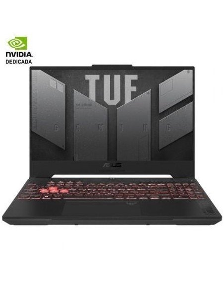 Portátil Gaming Asus TUF Gaming A15 TUF507NUR-LP110 Ryzen 7 7435HS/ 16GB/ 512GB SSD/ GeForce RTX 4050/ 15.6'/ Sin Sistema Operativo
