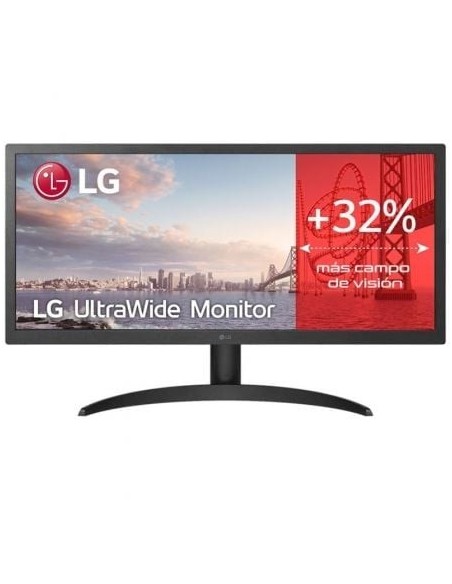 Monitor Profesional Ultrapanorámico LG UltraWide 26WQ500-B 25.7'/ WFHD/ Negro