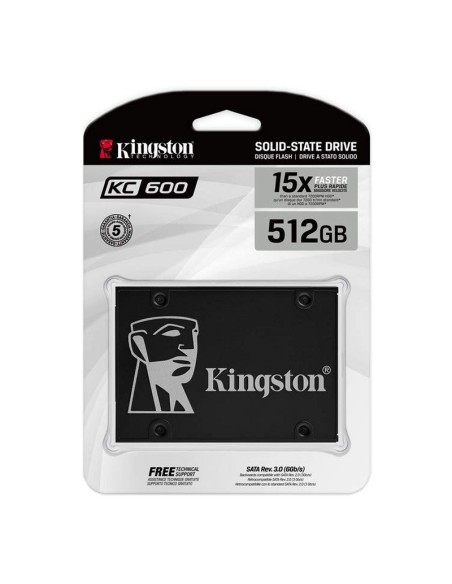Kingston SKC600/512G SSD NAND TLC 3D 2'5"