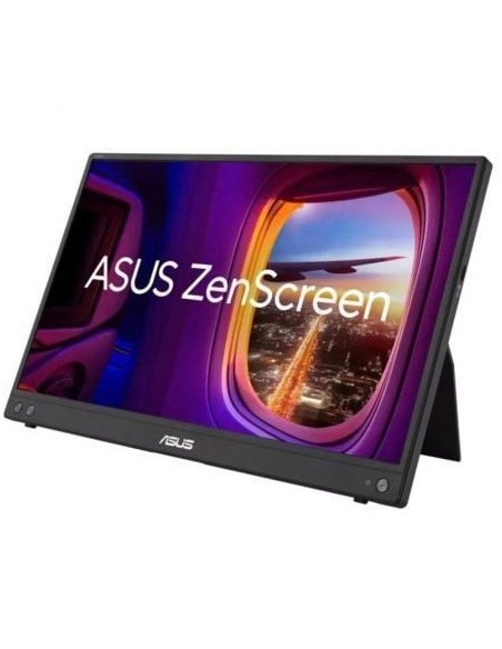 Monitor Portátil Asus ZenScreen MB16AHV 15.6'/ Full HD/ Negro