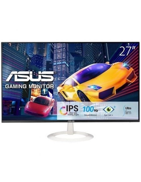 Monitor Gaming Asus VZ27EHF-W 27'/ Full HD/ 1ms/ 100Hz/ IPS/ Blanco