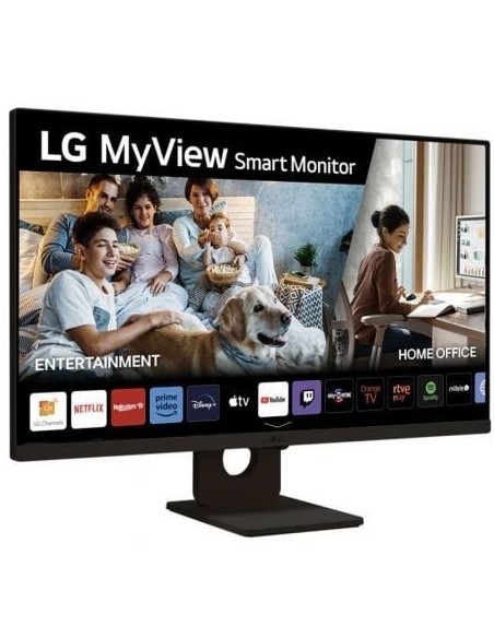 Smart Monitor LG MyView 32SR50F-B 31.5'/ Full HD/ Smart TV/ Multimedia/ Negro