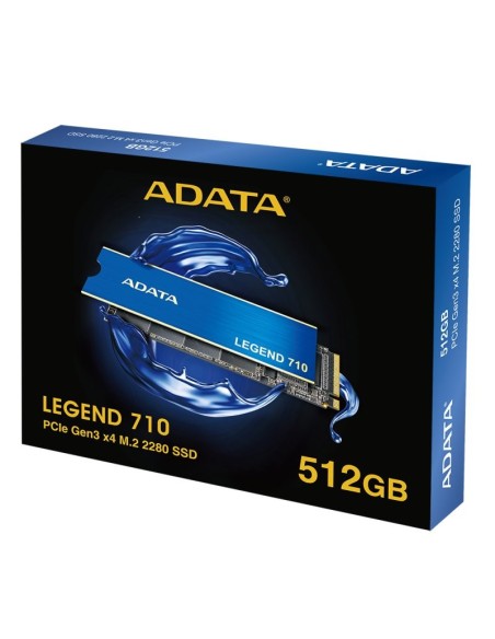 ADATA SSD LEGEND 710 512GB PCIe Gen3 x4 NVMe 1'4