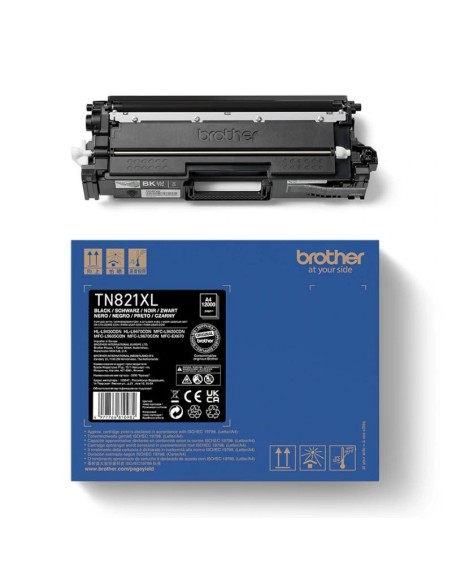Brother Tóner TN821BKXL Negro