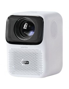 Proyector Portátil Wanbo T4/ 450 Lúmenes/ Full HD/ HDMI/ Bluetooth/ WiFi/ Blanco