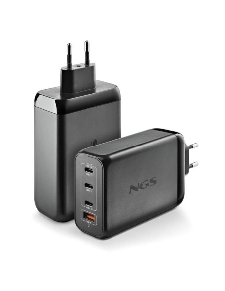 NGS CARGADOR ULTRARAPIDO240W 4 PUERTOS 3USB-C 1 US
