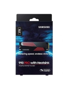 Samsung 990 PRO HeatSink SSD 2TB PCIe 4'0 NVMe M'2 2