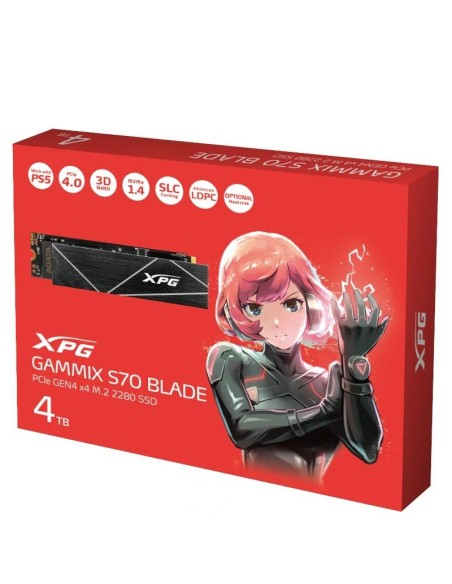 ADATA XPG SSD GAMMIX S70 BLADE 4TB PCIe 4'0 NVMe