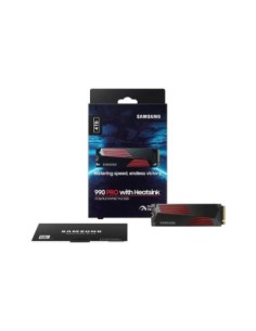 Samsung 990 PRO HeatSink SSD 4TB PCIe 4'0 NVMe M'2 2