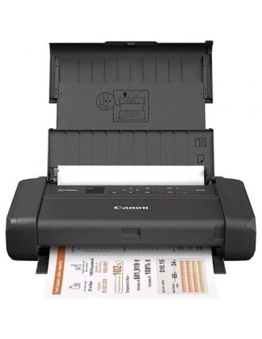 Impresora Portátil Canon PIXMA TR150 WiFi/ Negra