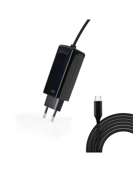 Tooq Cargador portátil GAN USB-C PD 100W Cúbico