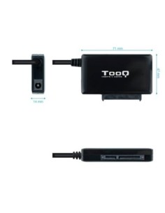 Tooq Adaptador USB 3.0 para discos 2.5"/3.5" 2