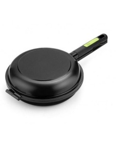 Sartén Dupla para Tortillas Bra Prior A121467/ Ø26cm/ Aluminio fundido/ Apta para Inducción