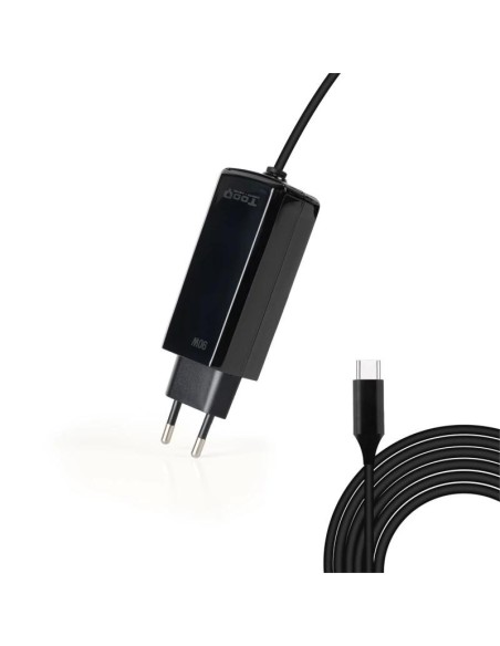 Tooq Cargador portátil GAN USB-C PD 90W Cúbico