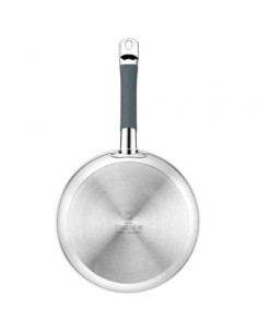 Sartén Bra Master A451420/ 20cm/ Acero inoxidable/ Apta para Inducción