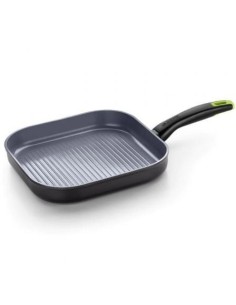 Grill Monix Eco Nature M261231/ Ø28cm/ Aluminio forjado/ Apto para Inducción