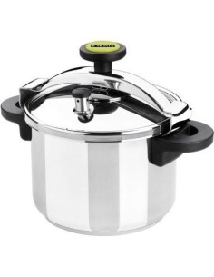 Olla a Presión Monix Classica M530003/ Ø24cm/ 8L/ Acero Inoxidable/ Apta para Inducción