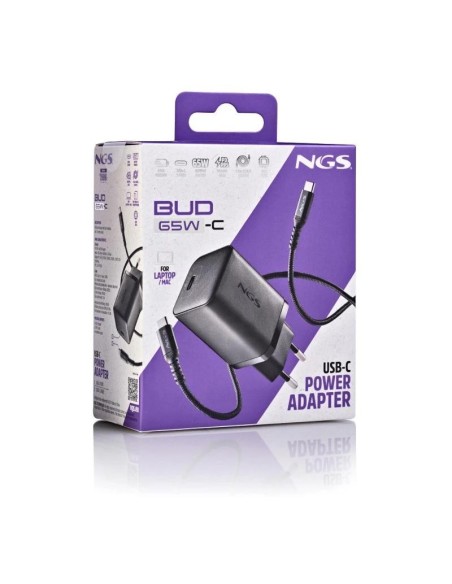 NGS CARGADOR GAN ULTRARAP 65W USB-C CON CABL