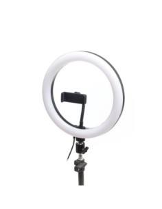iggual Kit Aro luz LED 10" + Trípode 200 cm