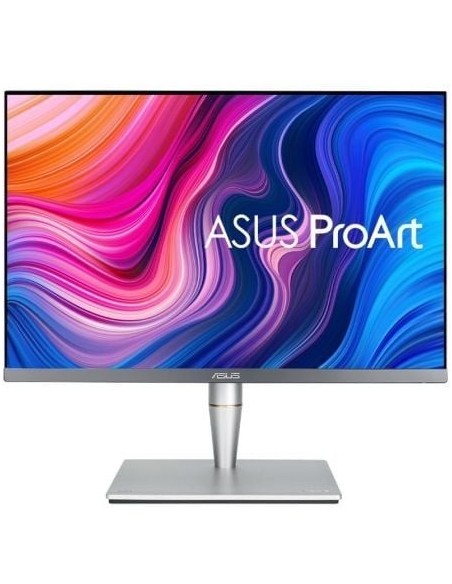 Monitor Profesional Asus Pro Art PA24AC 24.1'/ WUXGA/ Multimedia/ Regulable en altura/ Plata y Negro