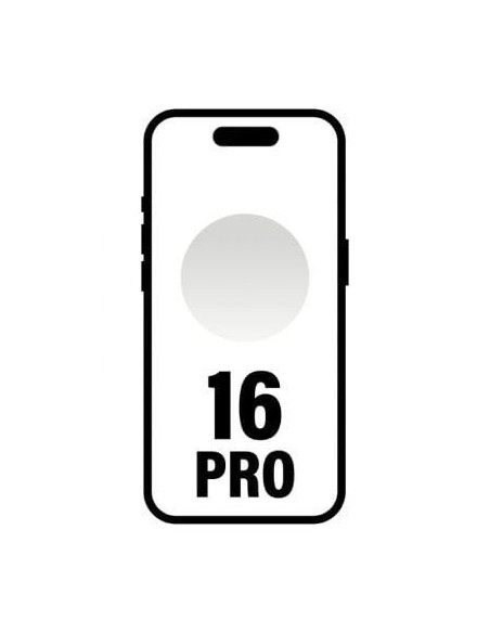 Smartphone Apple iPhone 16 Pro 512GB/ 6.3'/ 5G/ Titanio Blanco