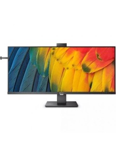 Monitor Profesional Ultraparonámico Philips 40B1U5601H 39.53'/ WQHD/ Webcam/ Multimedia/ Regulable en altura/ Negro