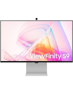 Smart Monitor Samsung ViewFinity S9 S27C902PAU 27'/ 5K/ Multimedia/ Regulable en altura/ Smart TV/ Webcam/ Plata
