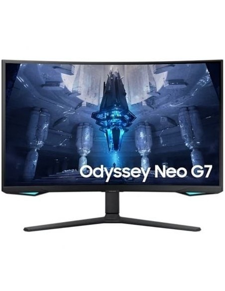 Monitor Gaming Curvo Samsung Odyssey Neo G7 S32BG750NP 32'/ 4K/ 1ms/ 165Hz/ VA/ Regulable en altura/ Negro