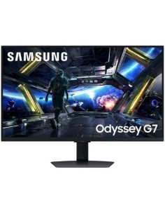 Smart Monitor Gaming Samsung Odyssey G7 S32DG702EU 32'/ 4K/ 1ms/ 144Hz/ IPS/ Multimedia/ Regulable en altura/ Smart TV/ Negro