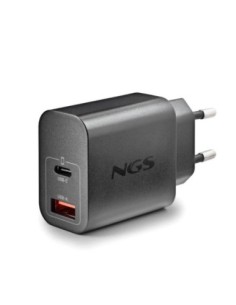 NGS CARGADOR GAN ULTRARAPIDO 30W USB-C+ USB-A 2