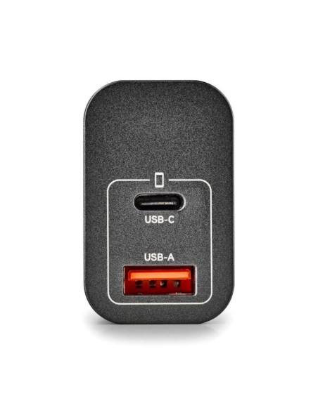 NGS CARGADOR GAN ULTRARAPIDO 30W USB-C+ USB-A