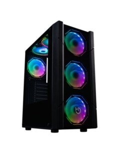 Hiditec Semitorre V30 PRO ARGB CRISTAL TEMPLADO