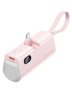 Powerbank 4800mAh Vention FHRP0/ 22.5W/ Rosa