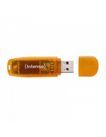 Intenso 3502490 Lápiz USB 2.0 Rainbow 64GB Naranja
