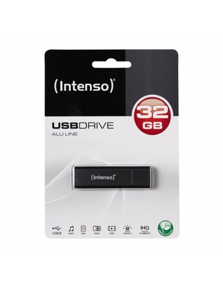 Intenso 3521481 Lápiz USB 2.0 Alu 32GB Antracita