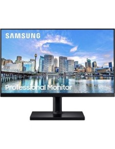 Monitor Profesional Samsung LF24T450FZU 24'/ Full HD/ Regulable en altura/ Negro