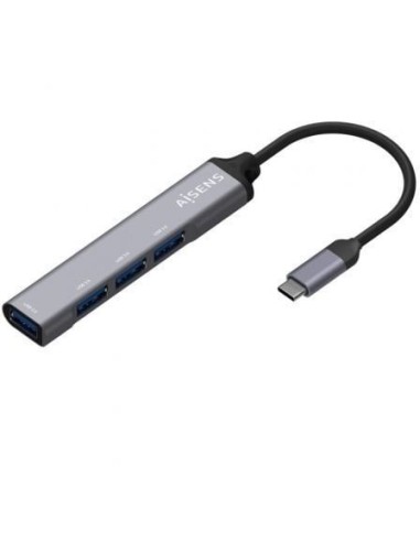 Hub USB Tipo-C Aisens A109-0541/ 4xUSB