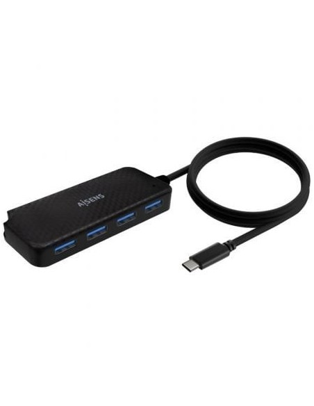 Hub USB Tipo-C Aisens A109-0716/ 4xUSB