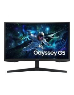Monitor Gaming Curvo Samsung Odyssey G5 S27CG552EU 27'/ QHD/ 1ms/ 165Hz/ VA / Negro