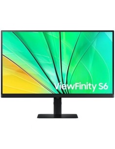 Monitor Profesional Samsung ViewFinity S6 S27D600EAU 27'/ QHD/ Regulable en Altura/ Negro