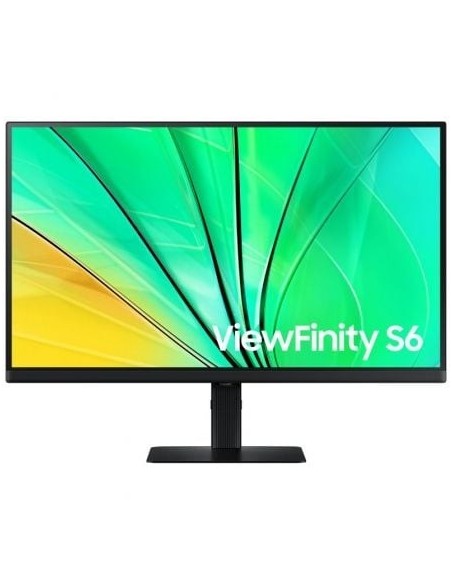 Monitor Profesional Samsung ViewFinity S6 S27D600EAU 27'/ QHD/ Regulable en Altura/ Negro