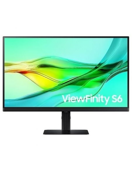 Monitor Profesional Samsung ViewFinity S6 S27D600UAU 27'/ QHD/ Regulable en Altura/ Negro